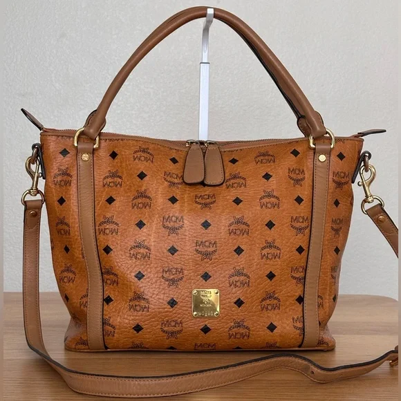 MCM Cognac Shoulder bag - Picture 1 of 16